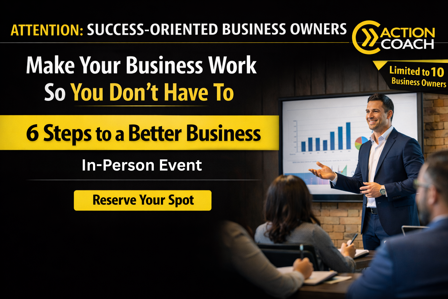 Business Coach, 6 Steps to a Better Business